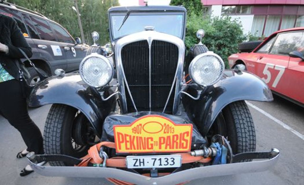 участник ралли "Париж - Пекин".