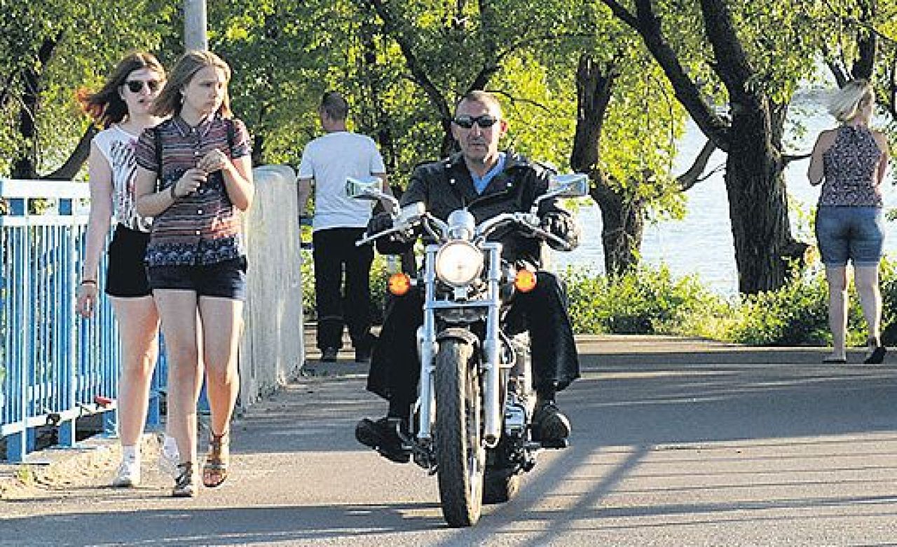 Чернавская дамба, лето 2013.