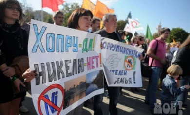 Больше половины воронежцев — на стороне противников добычи никеля