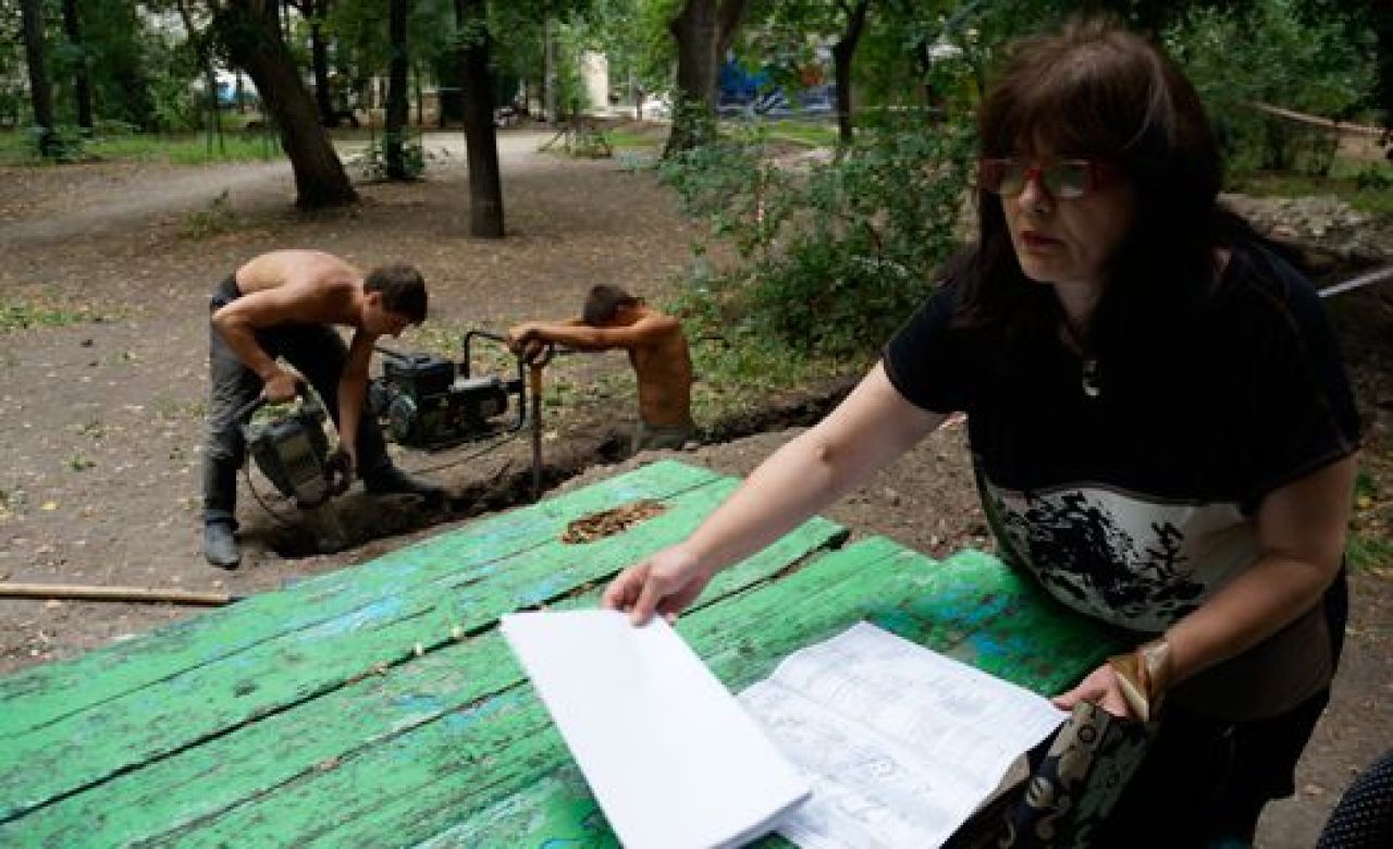 Жители дома на улице Мира объявили войну строителям