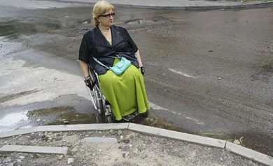 Благоустройство тротуаров отрезает воронежских инвалидов-колясочников от внешнего мира