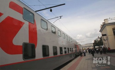 РЖД: билеты в купейные вагоны двухэтажного поезда стоят на 30% дешевле