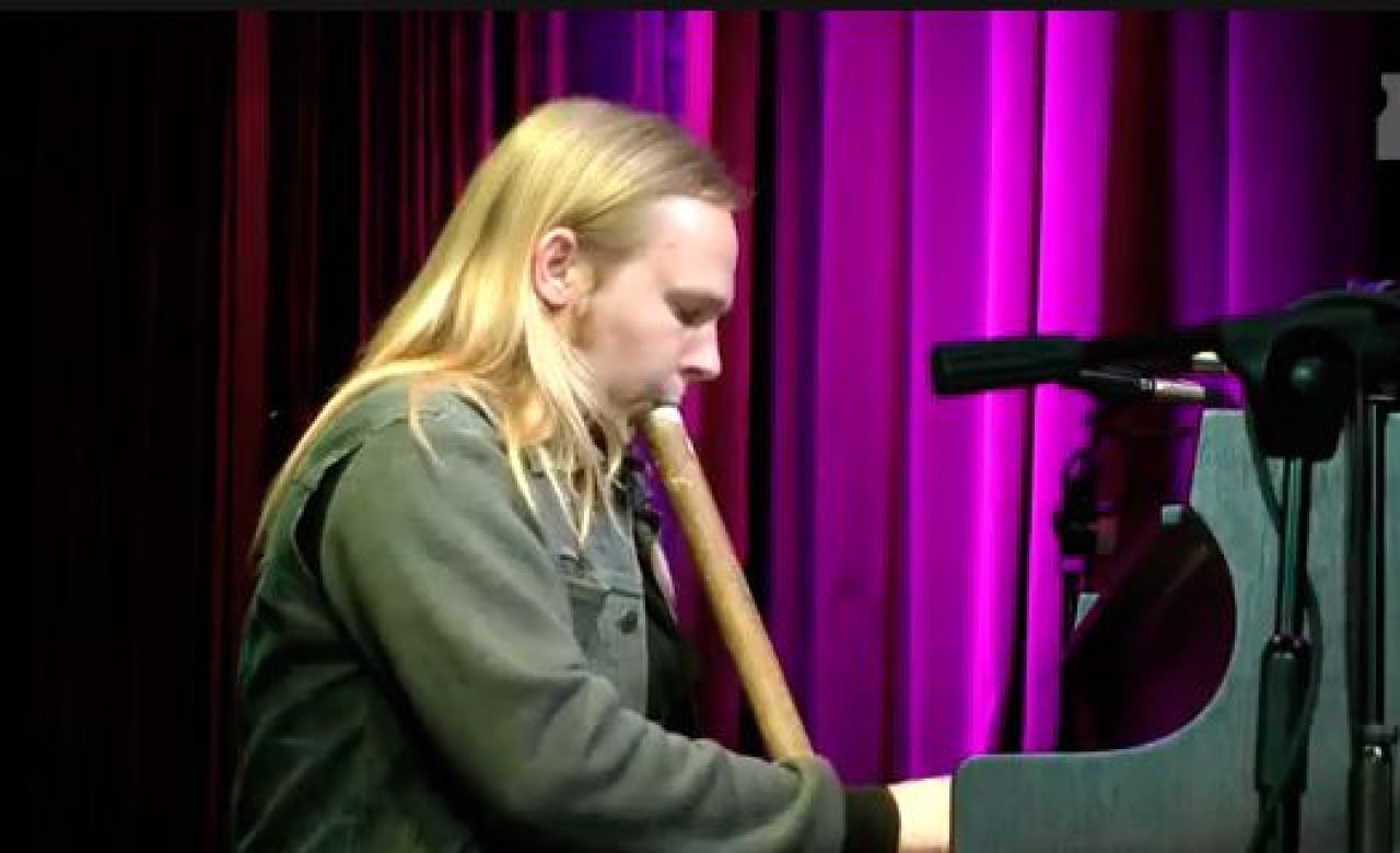 На фестивале «Чернозём» выступил человек-оркестр