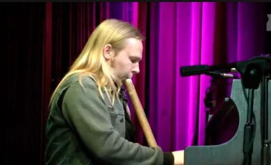 На фестивале «Чернозём» выступил человек-оркестр