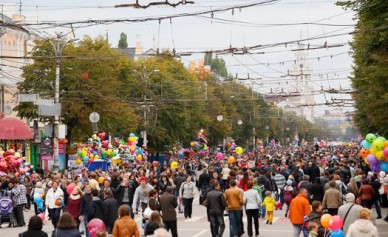 В праздновании Дня города приняли участие 250 тысяч воронежцев