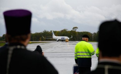 В Воронежском аэропорту приземлился первый «Боинг»