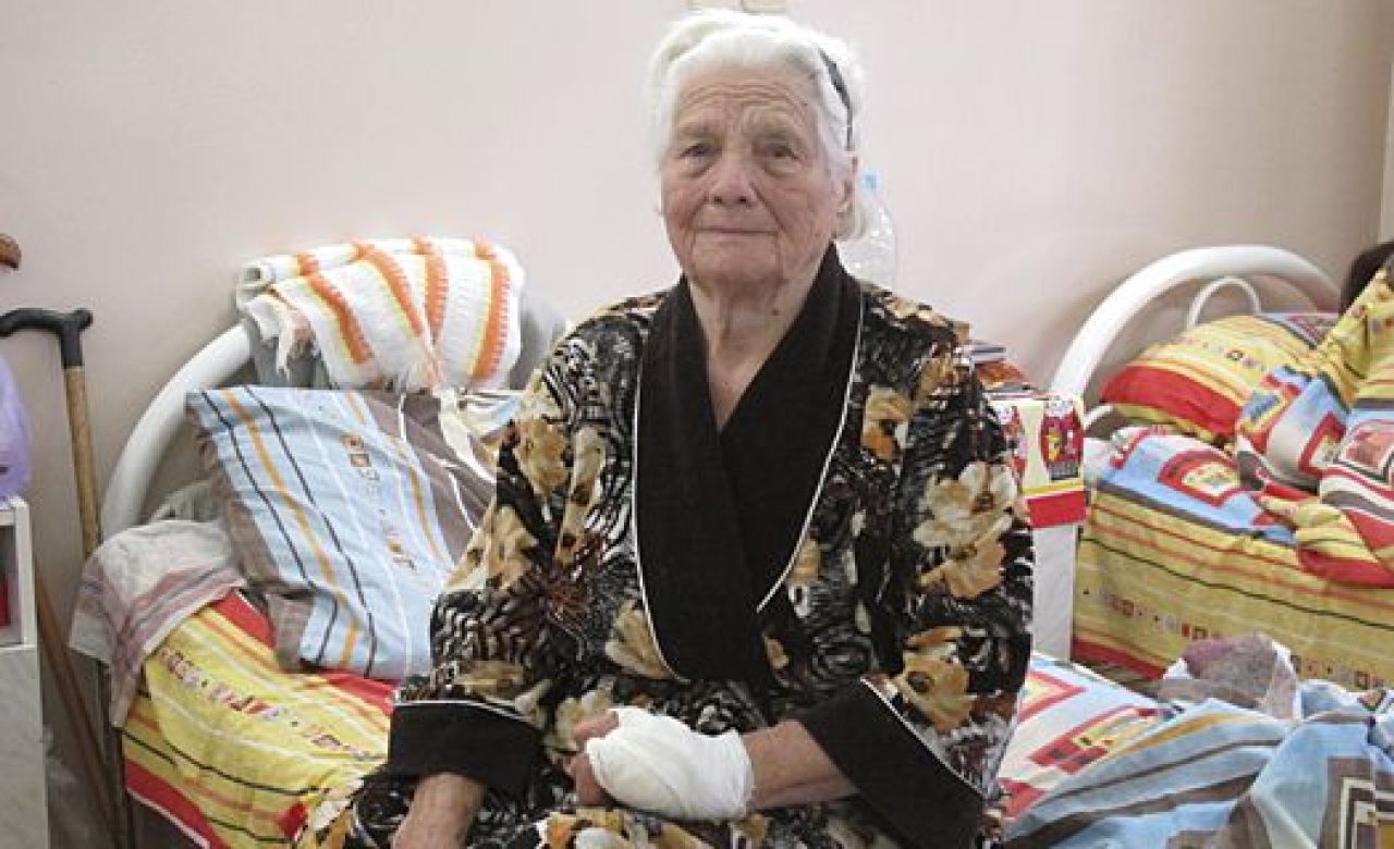 пострадавшая ветеран войны