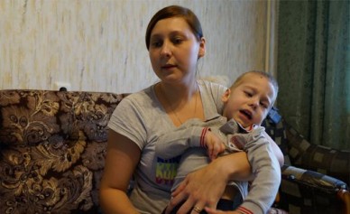 Маленькому Андрею с диагнозом ДЦП из Воронежа нужен курс реабилитации