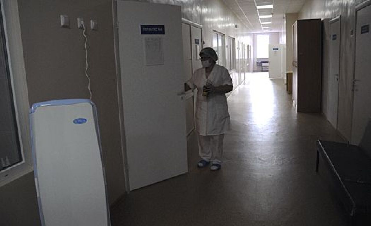Больница в Нововоронеже, где лечатся дети с пневмонией