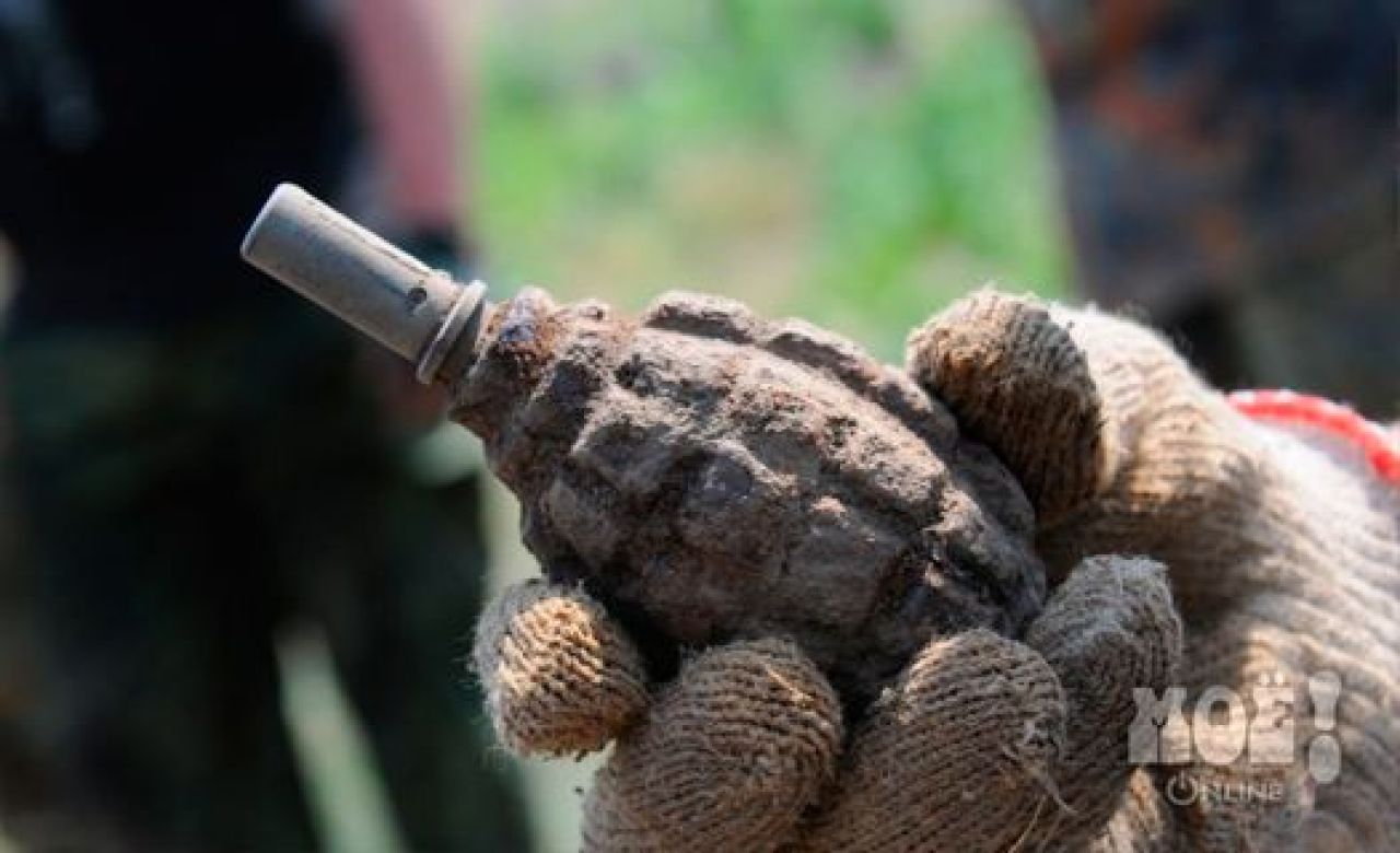 При строительстве нового микрорайона на улице Шишкова нашли две боевые гранаты