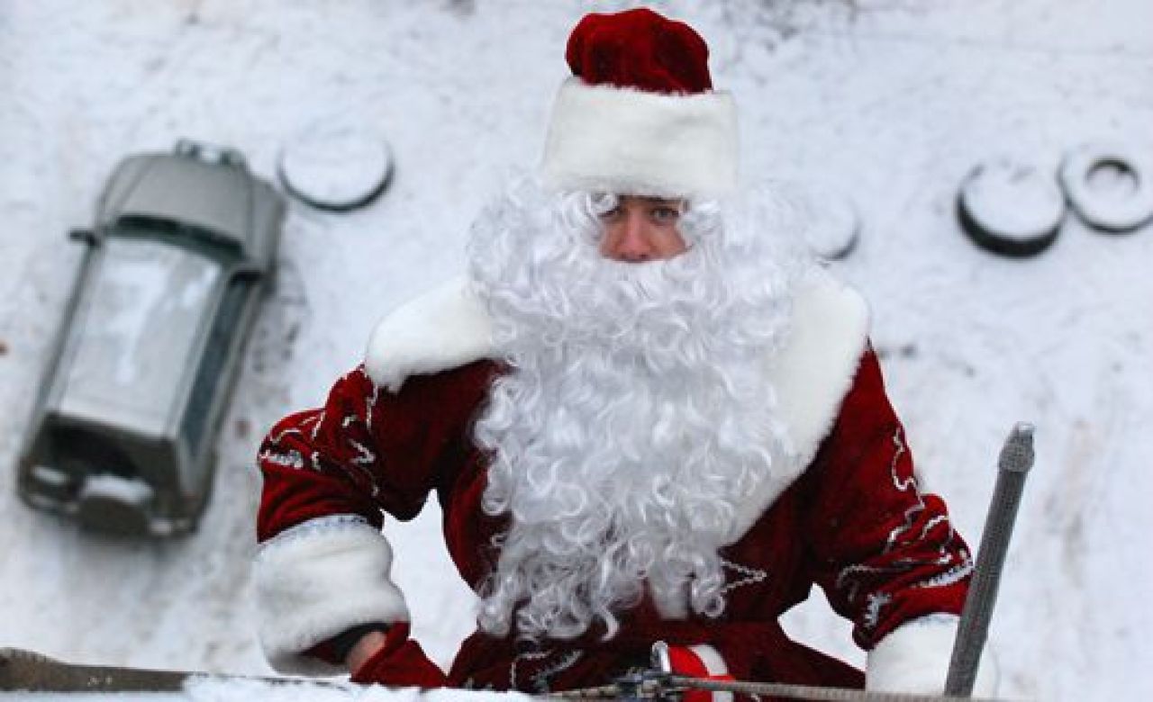 Новогодняя программа у главной ёлки Воронежа