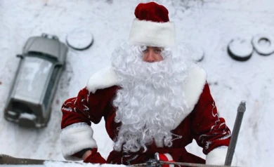 Новогодняя программа у главной ёлки Воронежа