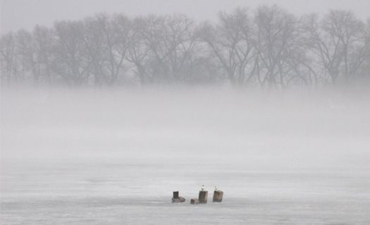 Воронежское водохранилище.