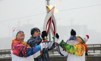 Олимпийский огонь в МОЁшном факеле горел дольше всего