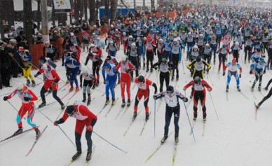 В Воронеже впервые перенесли «Лыжню России»