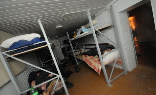 Убежище у вокзала, фото 2012 года