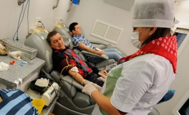 В трёх поликлиниках Воронежа можно будет сдать кровь, чтобы стать донором костно...