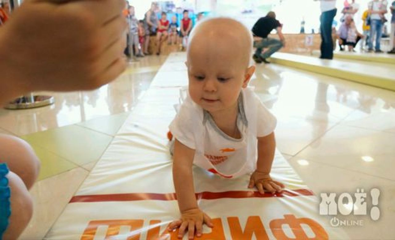 Воронежские малыши будут соревноваться друг с другом, ползая на скорость