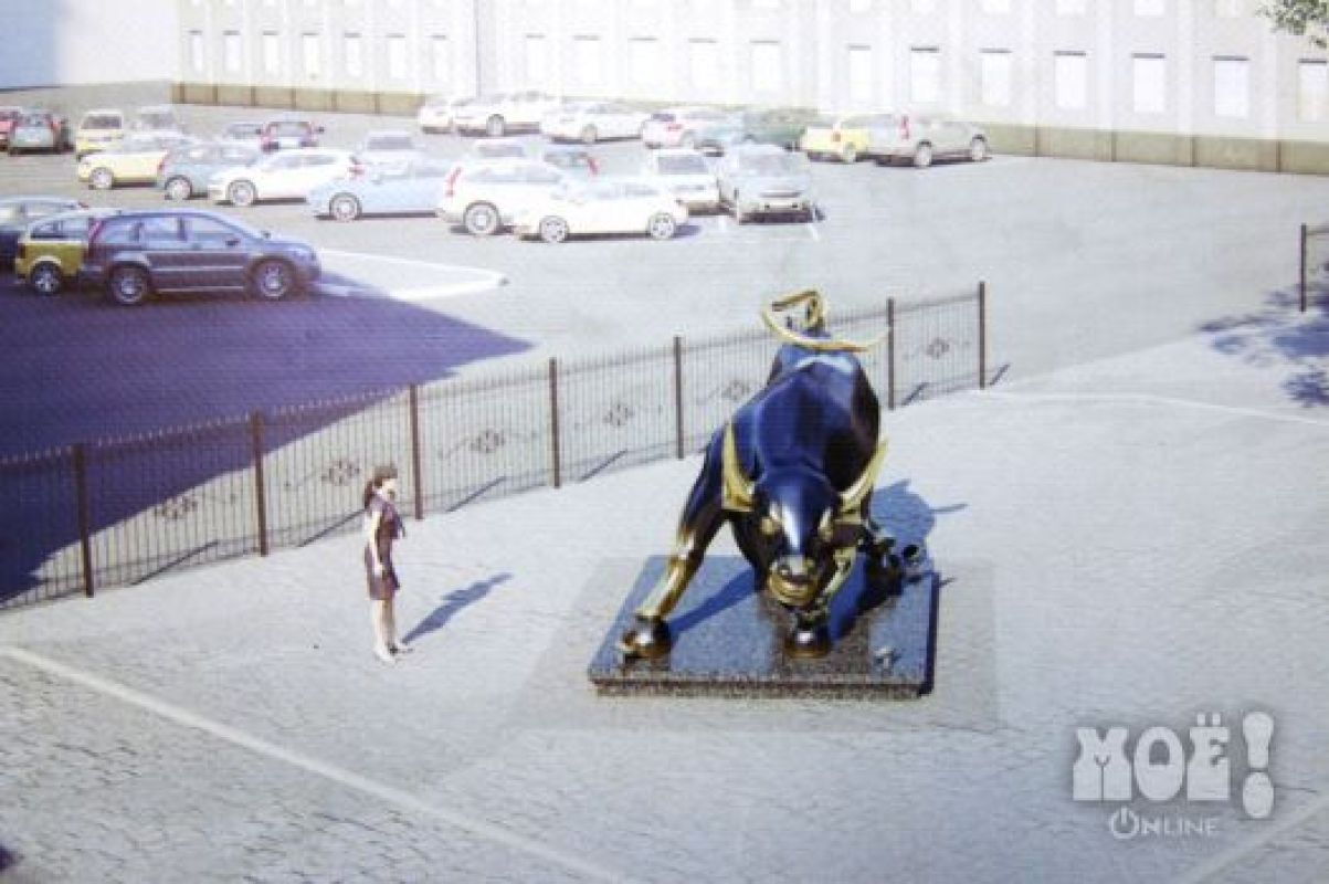 Управление культуры не в восторге от идеи установить на Карла Маркса золотых тельцов