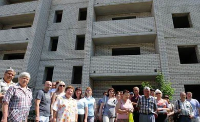 В Воронеже дольщики 