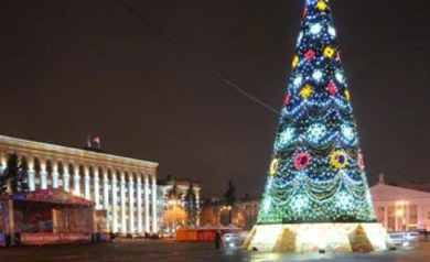 Центральную ёлку Воронежа украсит крымская игрушка