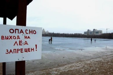 В Воронеже спасатели разогнали экстремальные соревнования рыбаков на водохранилище