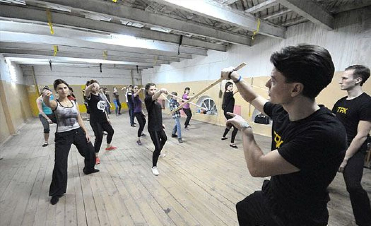 Читателям «МОЁ!» преподали урок фехтования