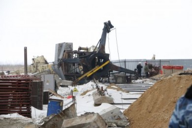 Районная прокуратура проверит, как соблюдались правила охраны труда на стройке, ...