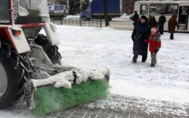 Кто и где должен убирать снег в Воронеже?