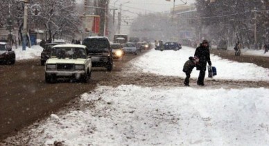 Снежная погода продержится в Воронеже до выходных