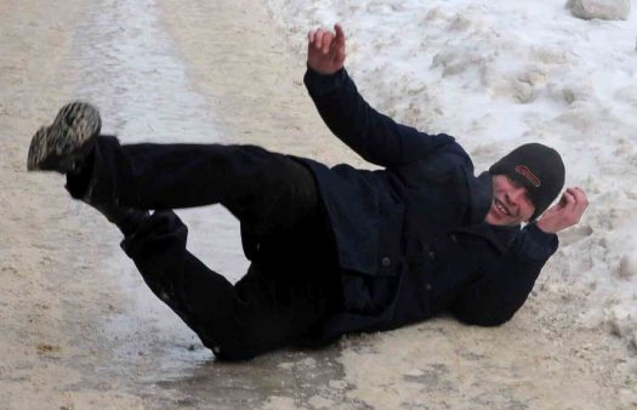 Как получить компенсацию за травму, полученную при падении на льду