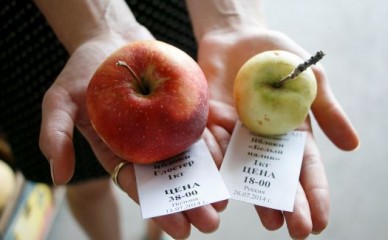 На воронежском рынке продавали запрещенные яблоки из Польши