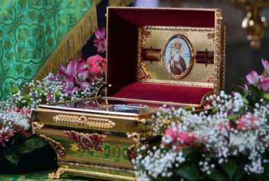 В Воронеж привезли великую христианскую святыню