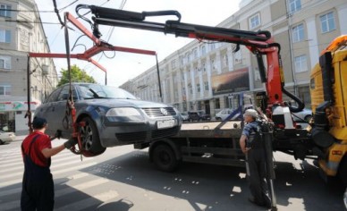 В Воронежской области изменится стоимость эвакуации авто