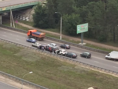 Массовое ДТП в Воронеже: столкнулись 5 машин