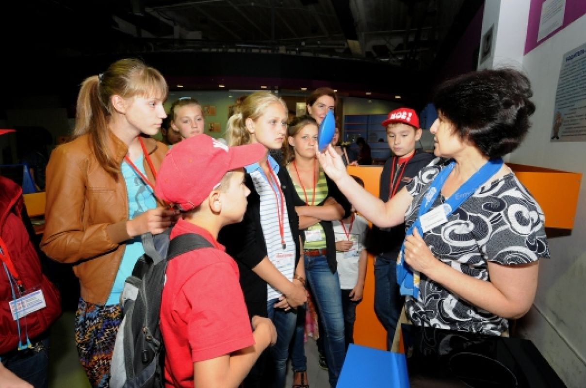 Юные газетчики «МОЁ!» бесплатно посетили музей занимательных наук