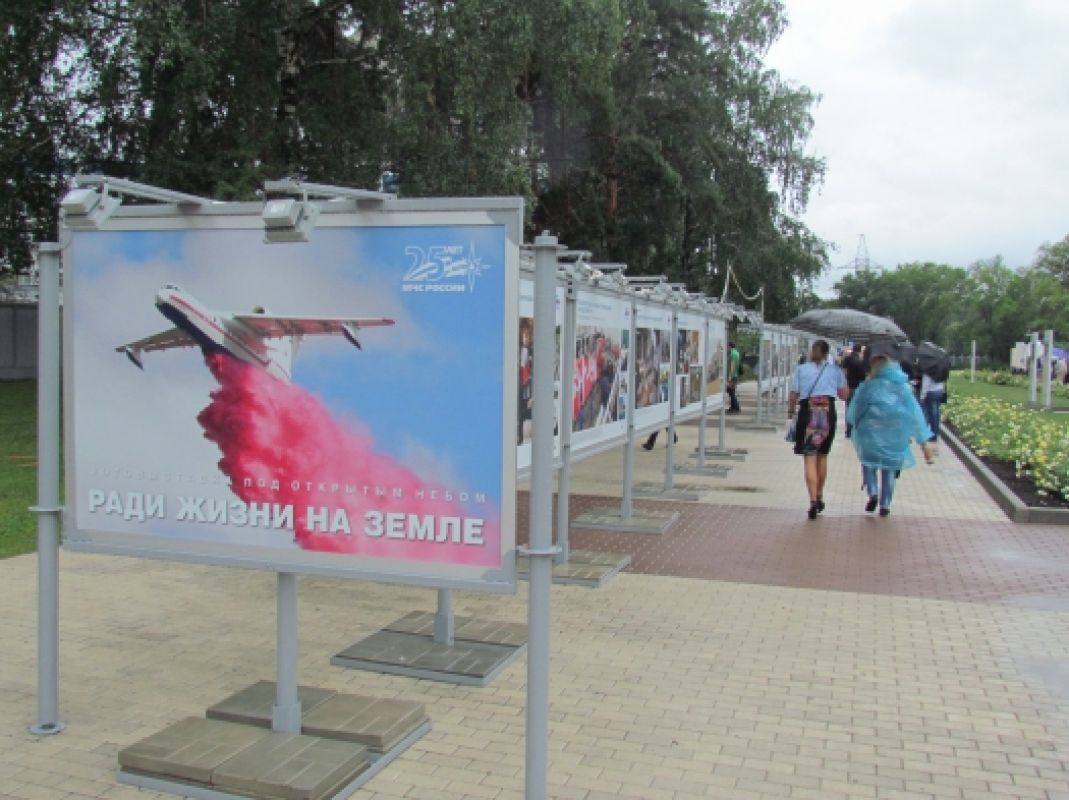 В Воронеже открылась фотовыставка, посвящённая рискованной работе спасателей