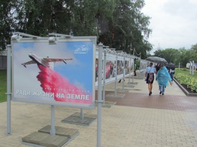 В Воронеже открылась фотовыставка, посвящённая рискованной работе спасателей