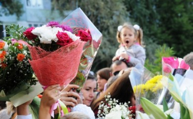 В Воронеже 10 тысяч школьников отправились в 1-й класс