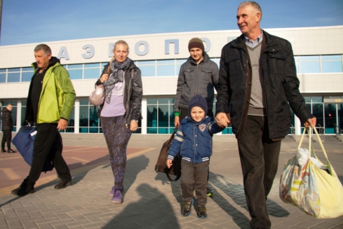 Воронежцы, прилетевшие из Египта