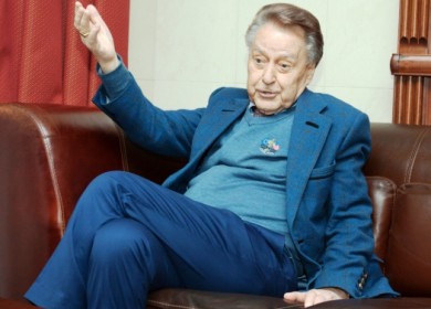 Известный поэт Андрей Дементьев на один день приехал в Воронеж