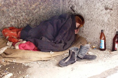 В Воронеже из-за бомжей со вшами возникла угроза эпидемии сыпного тифа