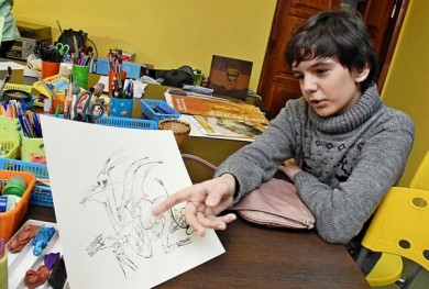 12-летний художник из Воронежа сделал заставки для канала «2Х2» и Платоновского ...