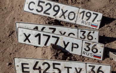 В Воронеже поймали серийных воров автомобильных номеров