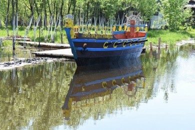 В Воронежской области спустили на воду 9-метровую копию «Гото Предестинации»