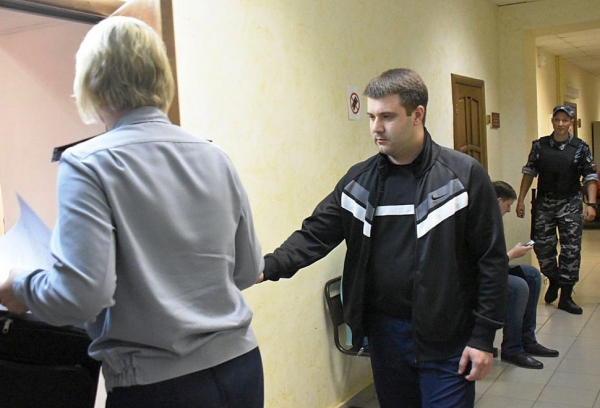 Ельшин на заседании суда