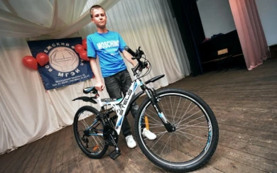 Победитель акции «Юный газетчик» получил подарок своей мечты