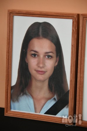 Уголок памяти в вузе, где училась Екатерина