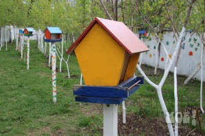 Скворечники - неотъемлемая часть сада