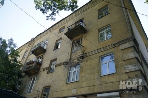 балкон на Пушкинской в доме №18